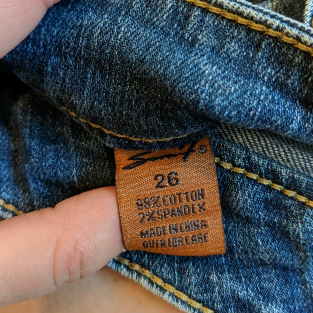 Seven7 distressed skinny jeans - Picture 6 of 6